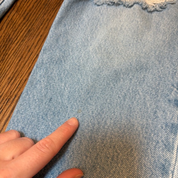 Levi's 501 Skinny Jeans Women Blue High Rise Distressed Size 29x28 - Picture 2 of 12